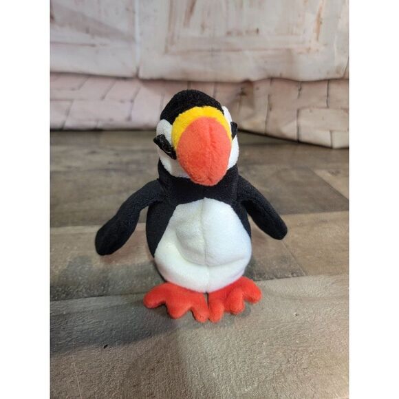 Beanie Babies tucan bird puffer stuffed animal toy - Picture 1 of 7
